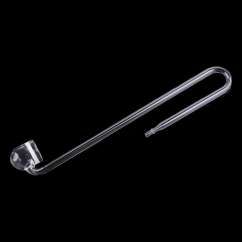 Planted Aquarium Equipment - แก้ว CO2 Diffuser Atomizer โปร่งใส U-Shape