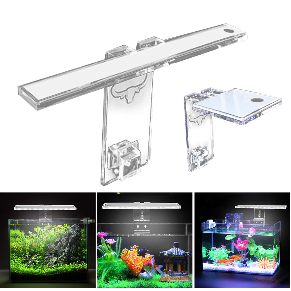 Planted Aquarium Price - LED Aquarium โคมไฟพืชเหมาะกับถัง3-8มม.ความหนาน้ำโคมไฟ Aquarium Bracket Light