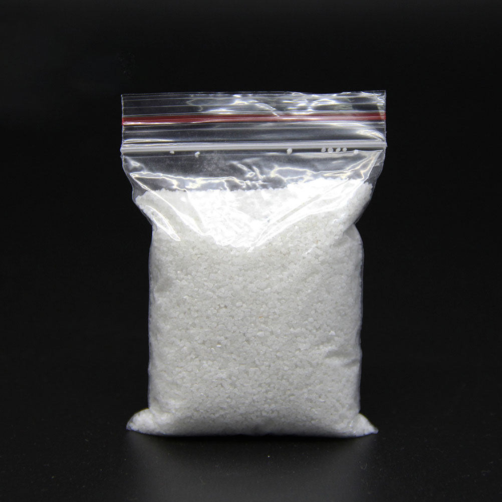 Aquarium Sand White - ทรายตกแต่งตู้ปลาสีขาว 5 แพ็ค น้ำหนัก 80 กรัม