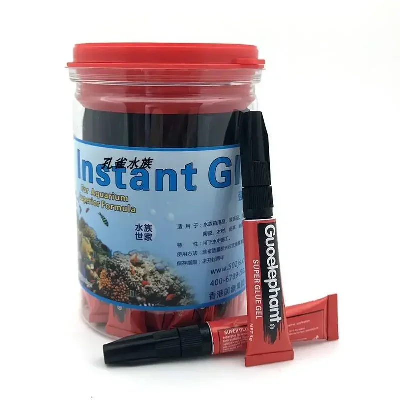Aquarium Plant Glue - Guoelephant พิพิธภัณฑ์สัตว์น้ํา Moss พืชน้ําภูมิทัศน์กาวทันทีตกแต่งถังปลา