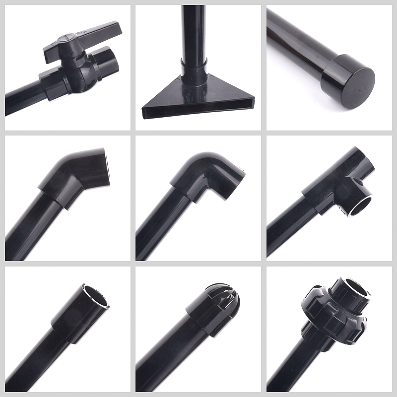 20-50 มม.สีดําท่อ UPVC Connect - Planted Aquarium Youtube บทวิจารณ์และราคา