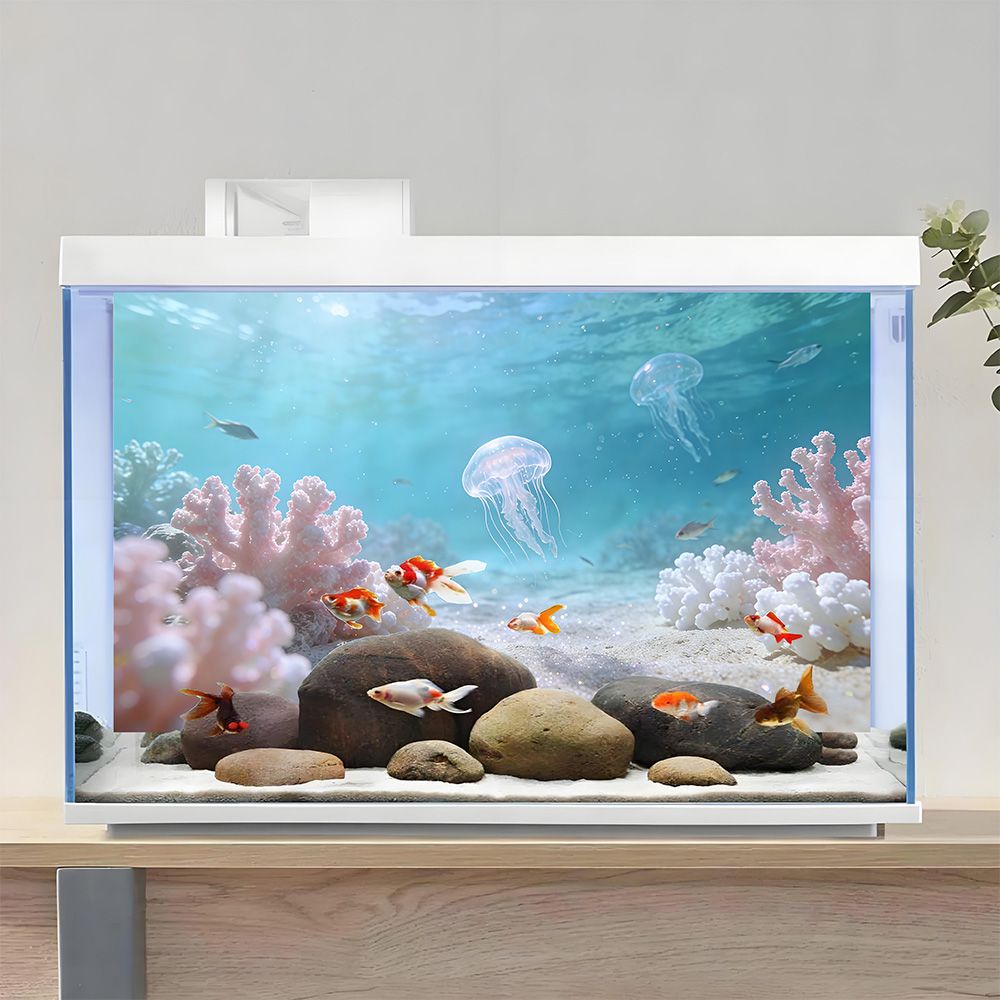 ชายหาดทรายขาวและปะการังสีชมพู  - Aquarium Sand White บทวิจารณ์และราคา