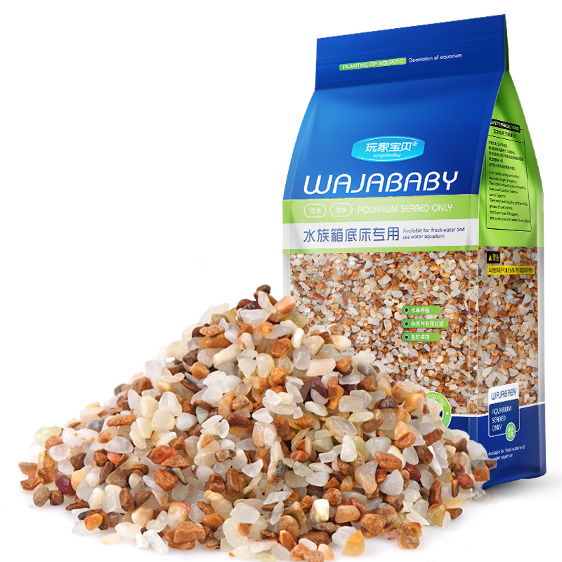 ทรายแม่น้ำคริสตัลธรรมชาติ WAJA - Aquarium Sand White บทวิจารณ์และราคา