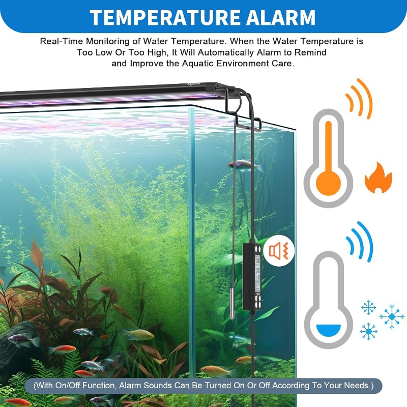 ไฟตู้ปลาแบบตั้งโปรแกรมได้ 24/7 - Planted Aquarium Cycling บทวิจารณ์และราคา