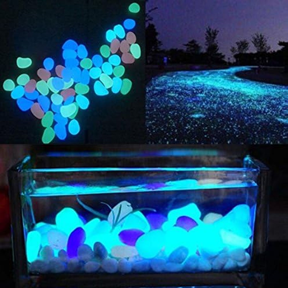 ถังปลา Rocks Glow Blue Pebbles - Planted Aquarium Equipment บทวิจารณ์และราคา
