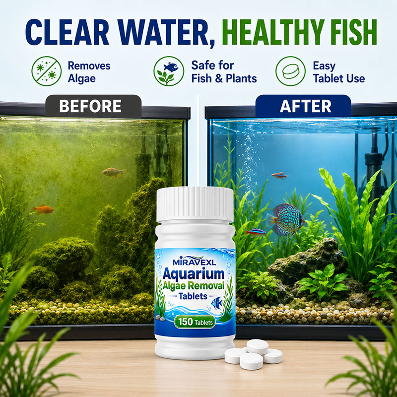 เม็ดกำจัดตะไคร่น้ำในตู้ปลา MIR - Planted Aquarium Equipment บทวิจารณ์และราคา