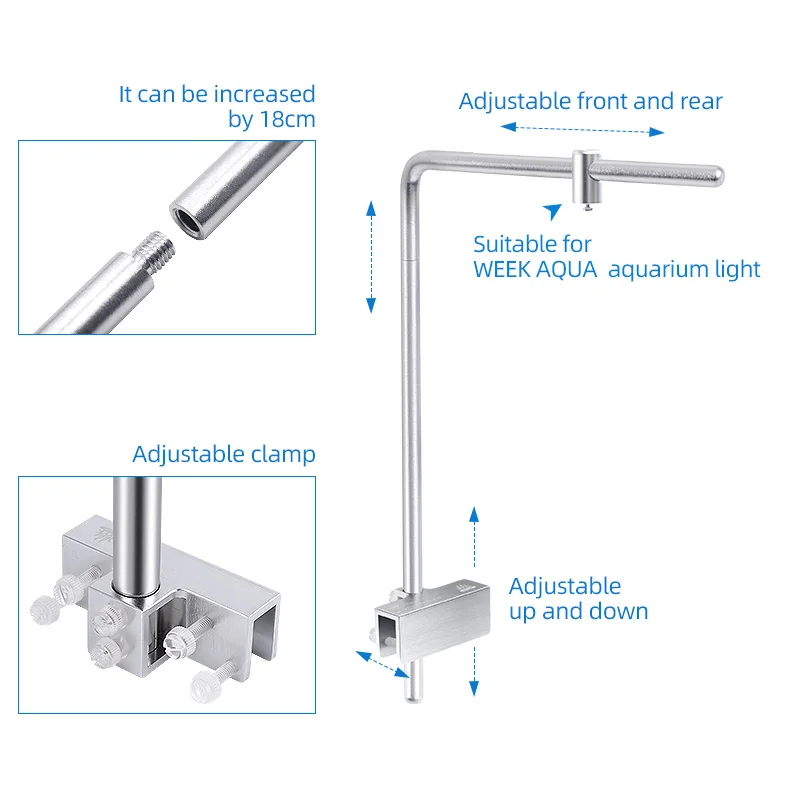 สัปดาห์ Aqua Light Stand Unive - Planted Aquarium Equipment บทวิจารณ์และราคา